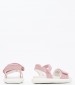 Παιδικές Σαγιονάρες & Πέδιλα Pinky.Velc Ροζ ECOleather Calvin Klein
