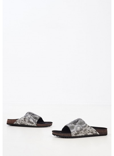 Γυναικεία Flats Bray Γκρι ECOleather Kendall+Kylie