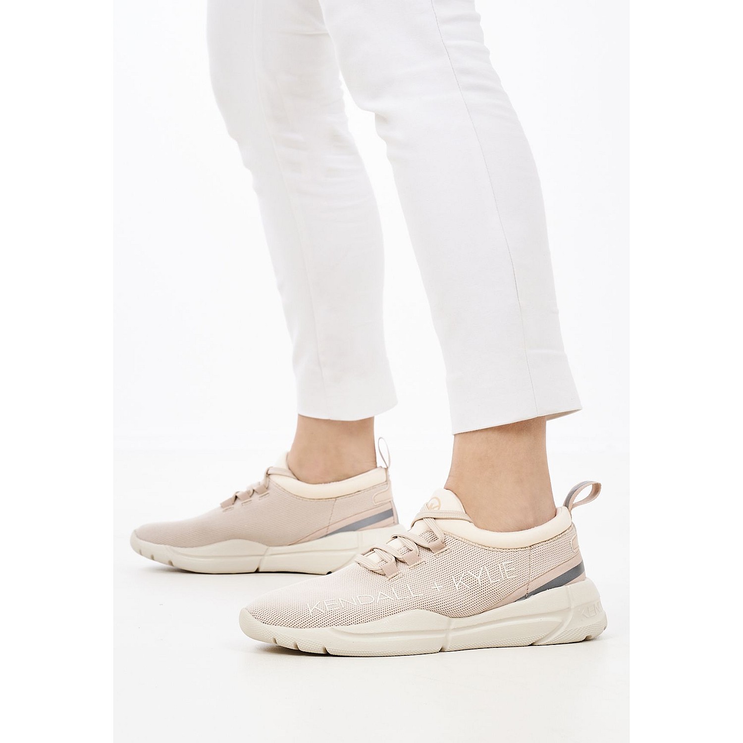 Γυναικεία Παπούτσια Casual Equator Nude Ύφασμα Kendall+Kylie