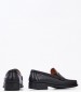 Men Moccasins 347300 Black Leather Sea and City