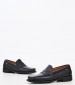 Men Moccasins 347300 Black Leather Sea and City