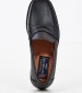 Men Moccasins 347300 Black Leather Sea and City