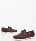 Men Sailing shoes C88 Brown Leather Sea and City