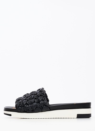 Γυναικείες Πλατφόρμες Ψηλές Livi Μαύρο Δέρμα Sam Edelman