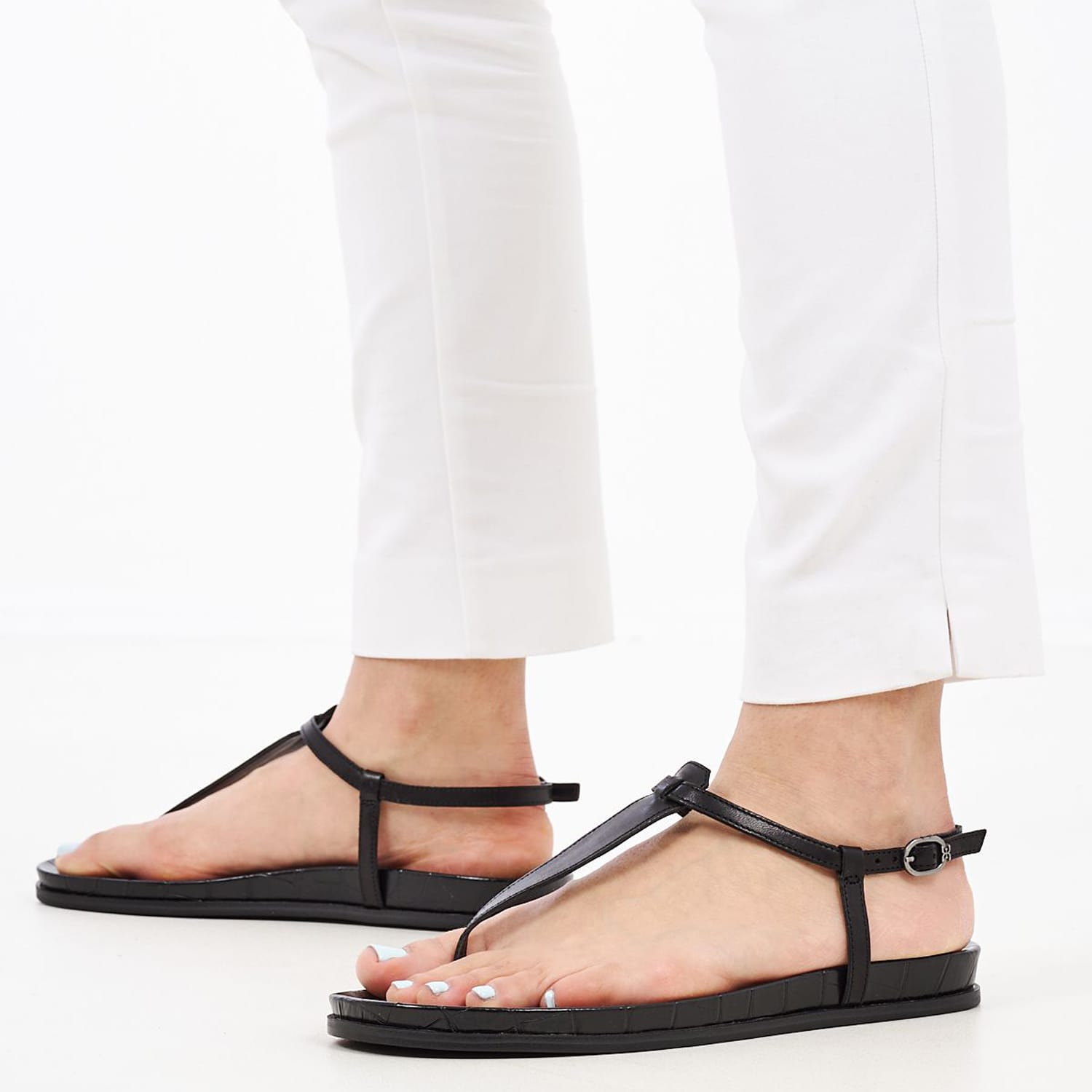 Γυναικεία Flats Naomi Μαύρο Δέρμα Sam Edelman