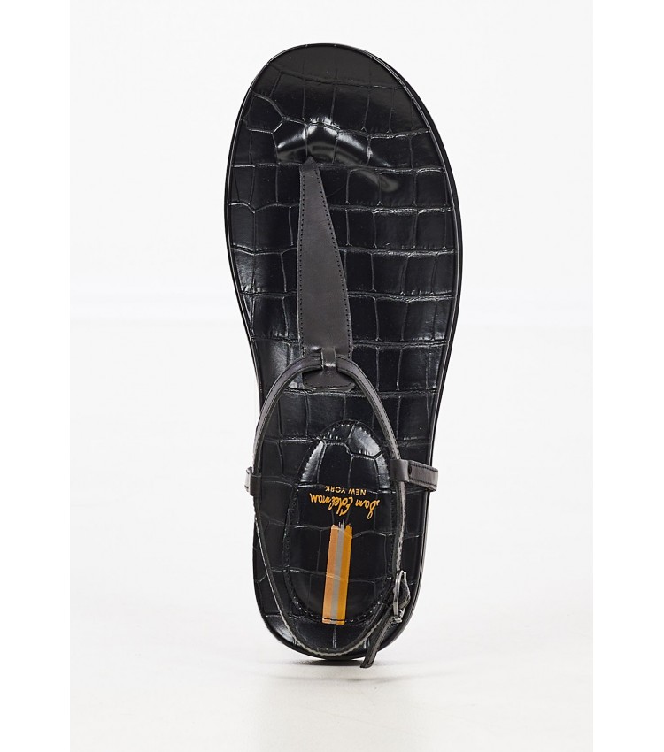 Women Flats Naomi Black Leather Sam Edelman