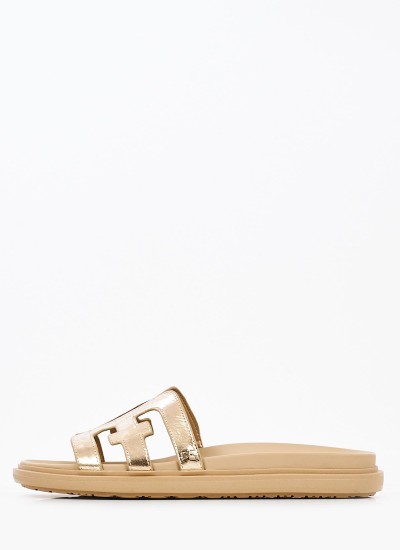 Women Sandal High Mamba.Pat Beige Shiny Leather Jeffrey Campbell