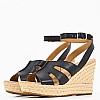 Women Platforms High 1128251 Black Leather UGG