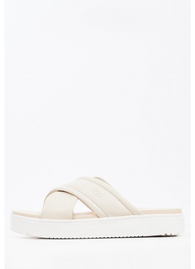 Γυναικεία Flats 1128635 Μπεζ Δέρμα UGG