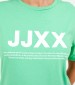 Women T-Shirts - Tops Anna.Ss Green Cotton Jack & Jones