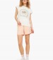 Women T-Shirts - Tops Astrid.Print White Cotton Jack & Jones