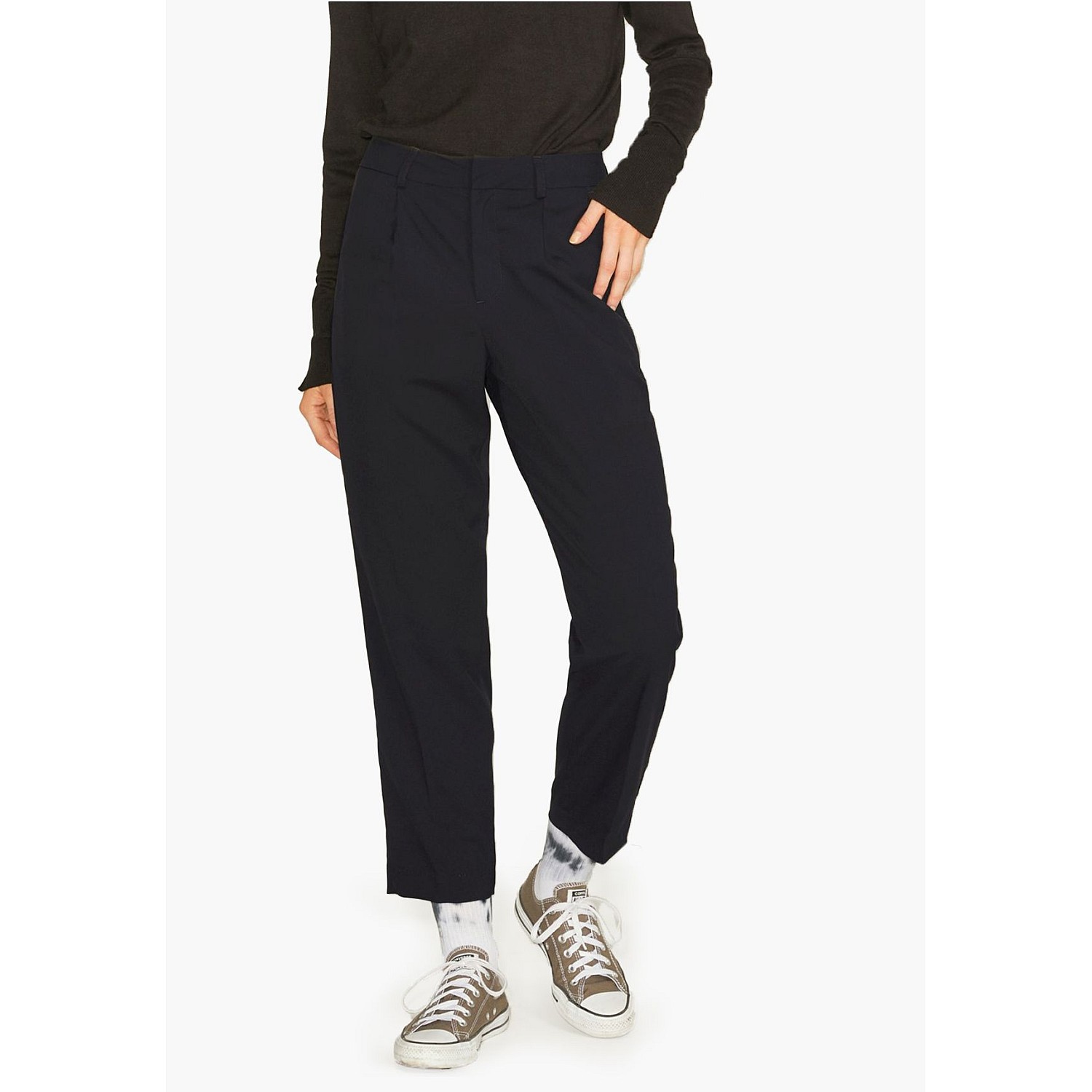 Γυναικεία Παντελόνια Chloe.Pant Μαύρο Πολυεστέρα Jack & Jones