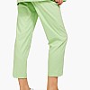 Women Trousers Chloe.Pant Green Polyester Jack & Jones Women Trousers Chloe.Pant Green Polyester Jack & Jones
