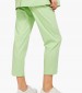 Women Trousers Chloe.Pant Green Polyester Jack & Jones