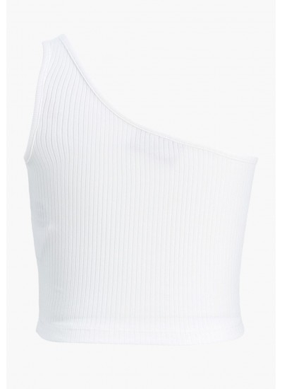 Women T-Shirts - Tops Fran White Cotton Jack & Jones