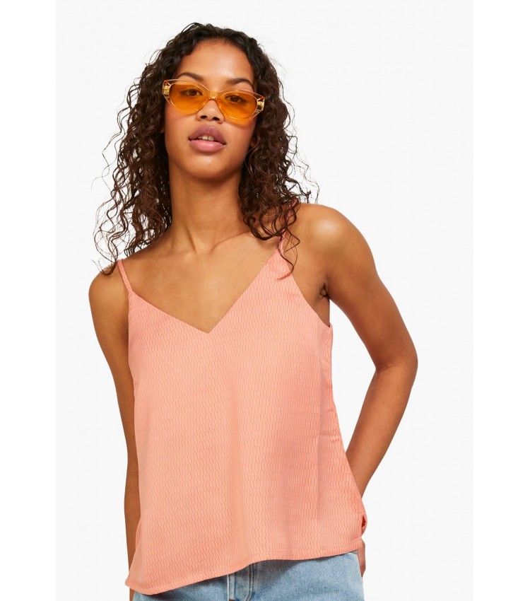 Women T-Shirts - Tops Malia Pink Polyester Jack & Jones