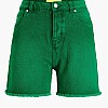 Women Skirts - Shorts Mica Green Cotton Jack & Jones Women Skirts - Shorts Mica Green Cotton Jack & Jones