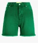 Women Skirts - Shorts Mica Green Cotton Jack & Jones
