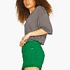 Women Skirts - Shorts Mica Green Cotton Jack & Jones Women Skirts - Shorts Mica Green Cotton Jack & Jones