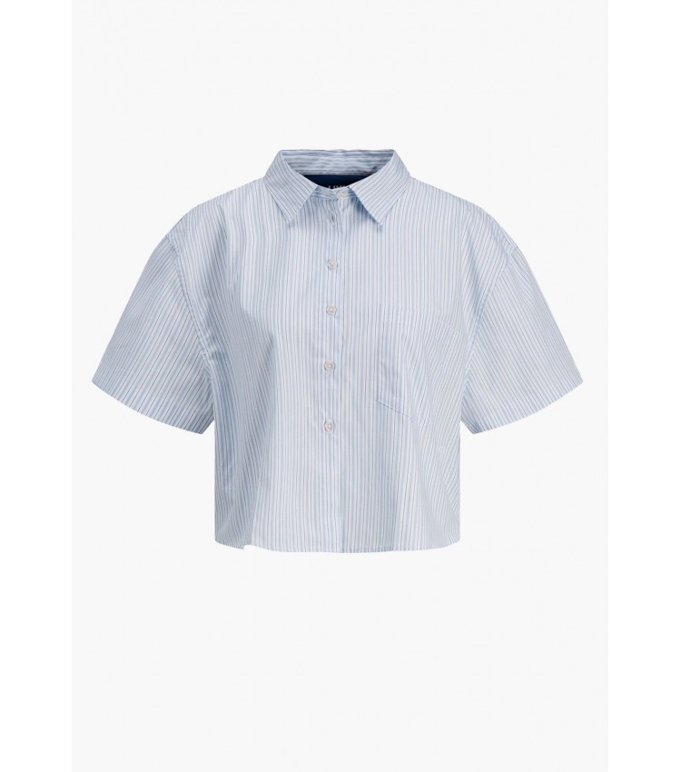 Women Shirts Molly LightBlue Cotton Jack & Jones