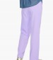 Women Trousers Poppy Purple Polyester Jack & Jones