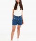 Women Skirts - Shorts Calzoncini DarkBlue Cotton Diesel