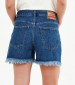 Women Skirts - Shorts Calzoncini DarkBlue Cotton Diesel