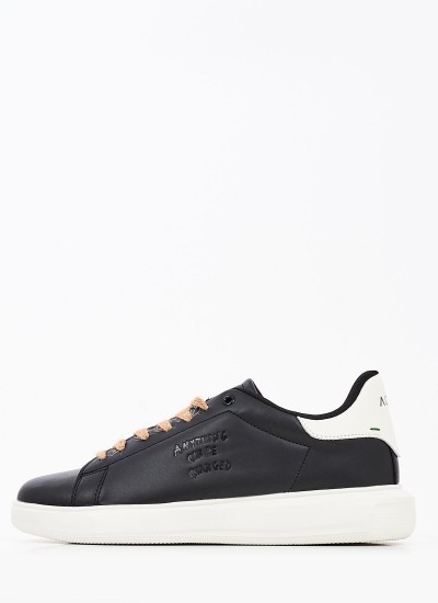 Γυναικεία Παπούτσια Casual Biomilan Μαύρο ECOleather ACBC