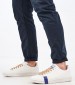 Men Casual Shoes Easy.Green White Eco-Leather ACBC