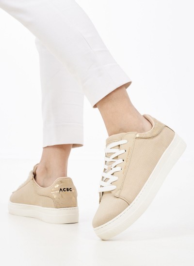 Γυναικεία Παπούτσια Casual Biomilan Μαύρο ECOleather ACBC