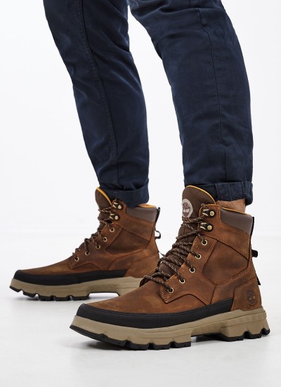 Ανδρικά Μποτάκια 5551R Μαύρο Δέρμα Timberland