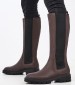 Women Boots A5PEB Brown Nubuck Leather Timberland