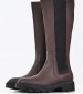 Women Boots A5PEB Brown Nubuck Leather Timberland