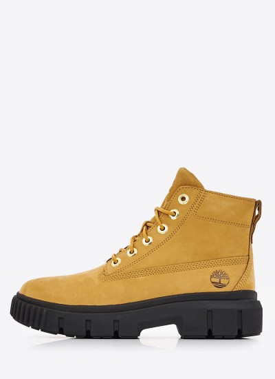 Γυναικεία Μποτάκια A2JRQ Μαύρο Δέρμα Timberland