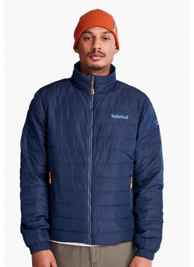 Ανδρικά Μπουφάν Craft.Parka Σκούρο Μπλε Πολυεστέρα Jack & Jones