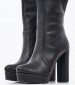 Women Boots 1050 Black ECOleather Mortoglou