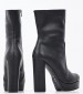 Women Boots 1050 Black ECOleather Mortoglou