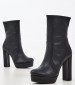 Women Boots 1050 Black ECOleather Mortoglou