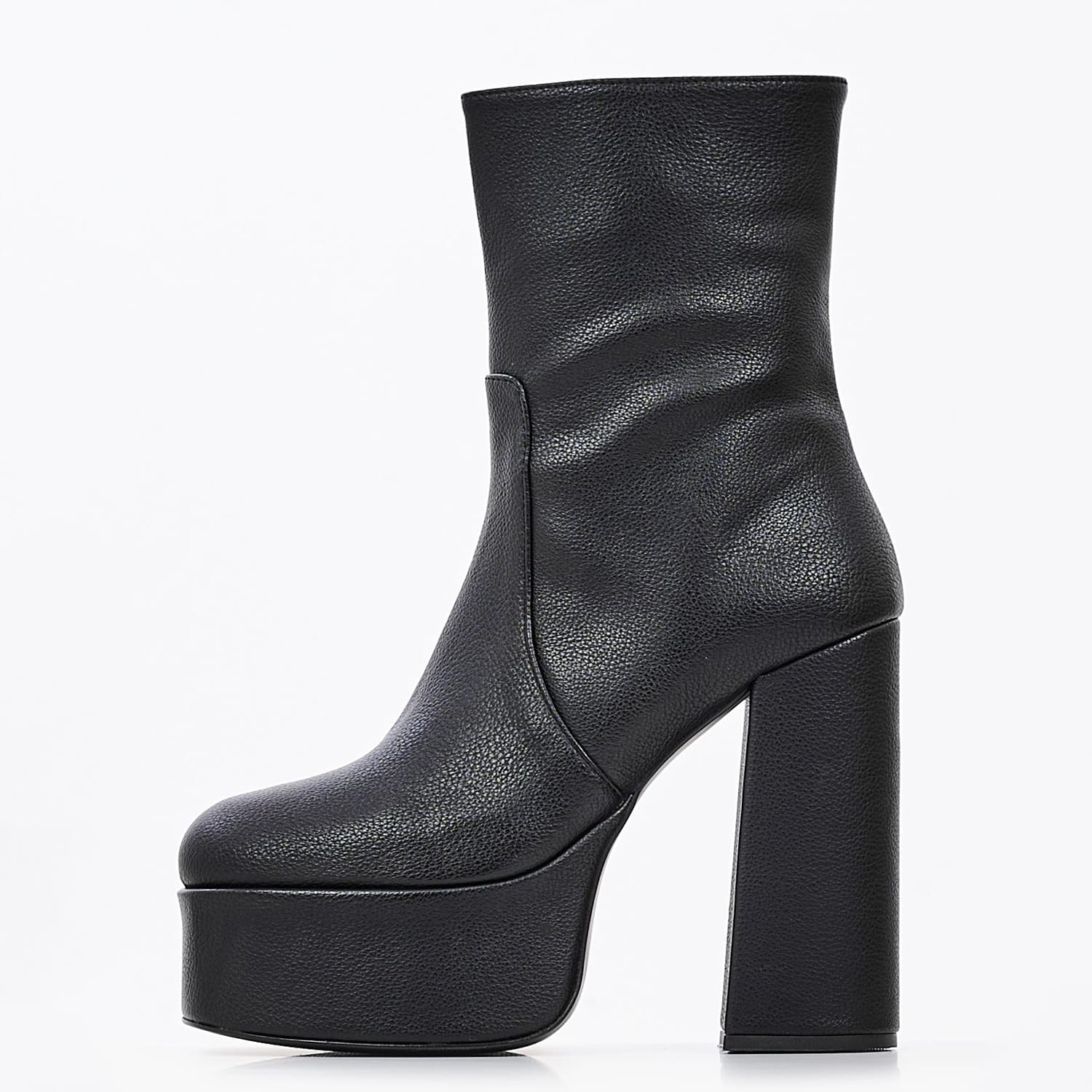 Γυναικεία Μποτάκια 1150 Μαύρο ECOleather Mortoglou