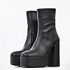 Γυναικεία Μποτάκια 1150 Μαύρο ECOleather Mortoglou Γυναικεία Μποτάκια 1150 Μαύρο ECOleather Mortoglou