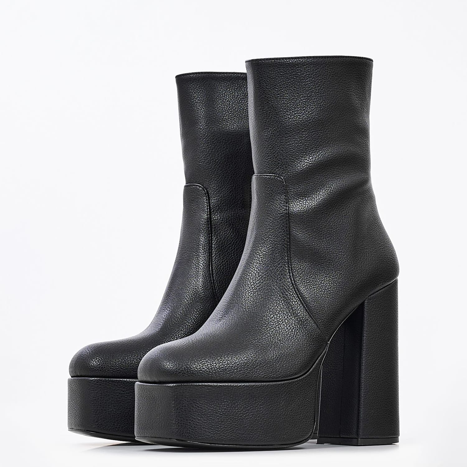 Γυναικεία Μποτάκια 1150 Μαύρο ECOleather Mortoglou Γυναικεία Μποτάκια 1150 Μαύρο ECOleather Mortoglou