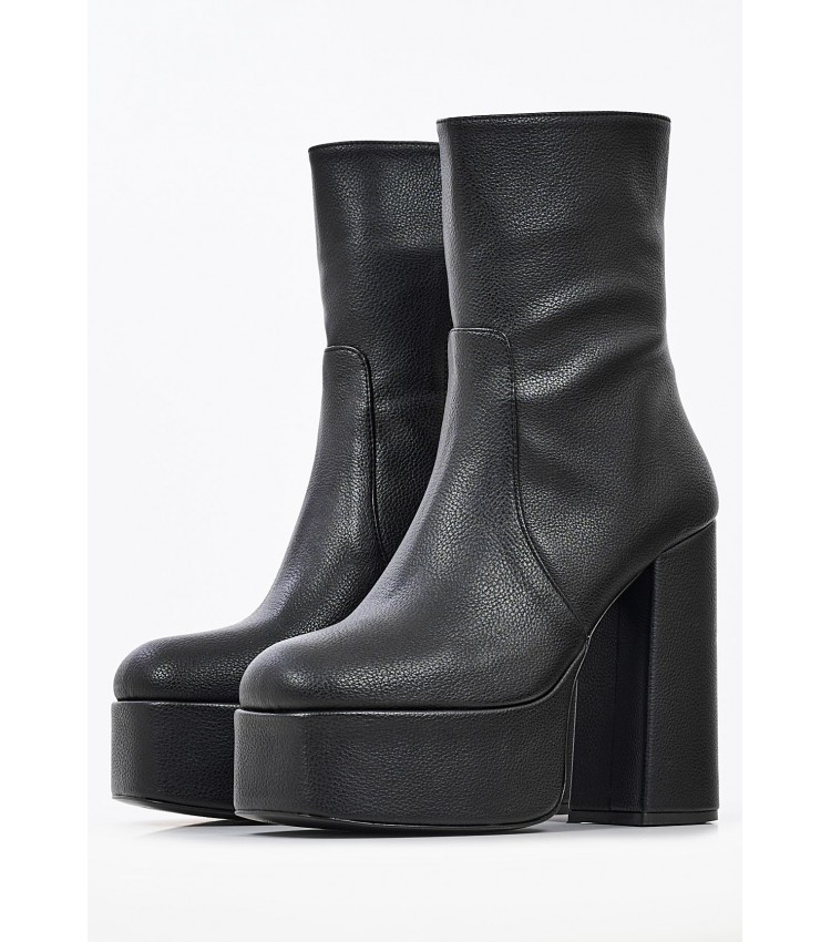 Women Boots 1150 Black ECOleather Mortoglou