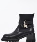 Women Boots 116001117 Black Leather Mortoglou