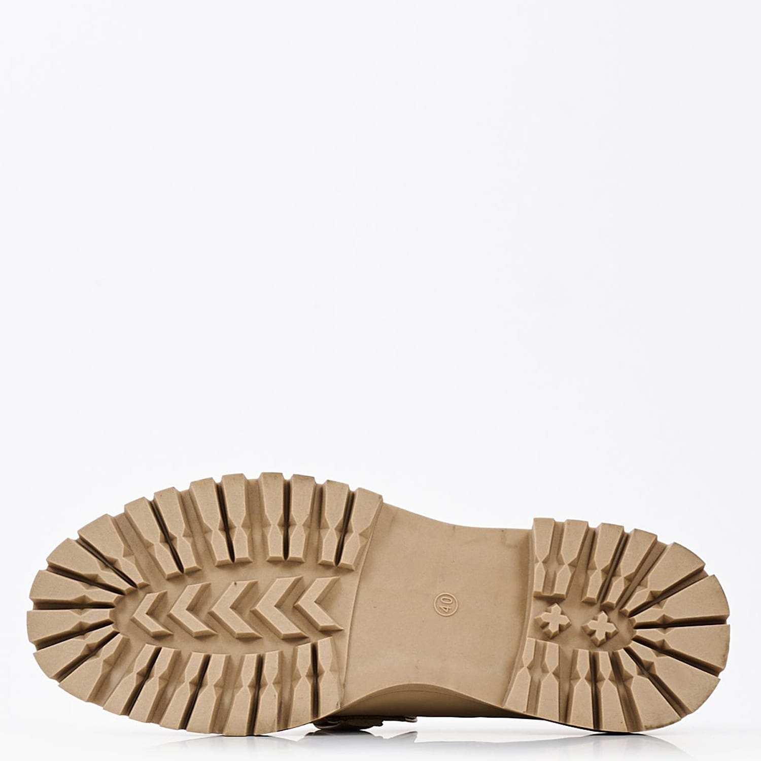Γυναικεία Μοκασίνια 2576 Μπεζ ECOleather Mortoglou