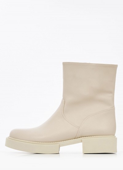 Women Boots Flow White Rubber Lemon Jelly