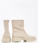 Women Boots 300 Beige ECOleather Mortoglou