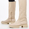 Women Boots 360 Beige ECOleather Mortoglou Women Boots 360 Beige ECOleather Mortoglou