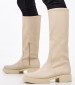 Women Boots 360 Beige ECOleather Mortoglou