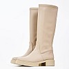 Women Boots 360 Beige ECOleather Mortoglou Women Boots 360 Beige ECOleather Mortoglou