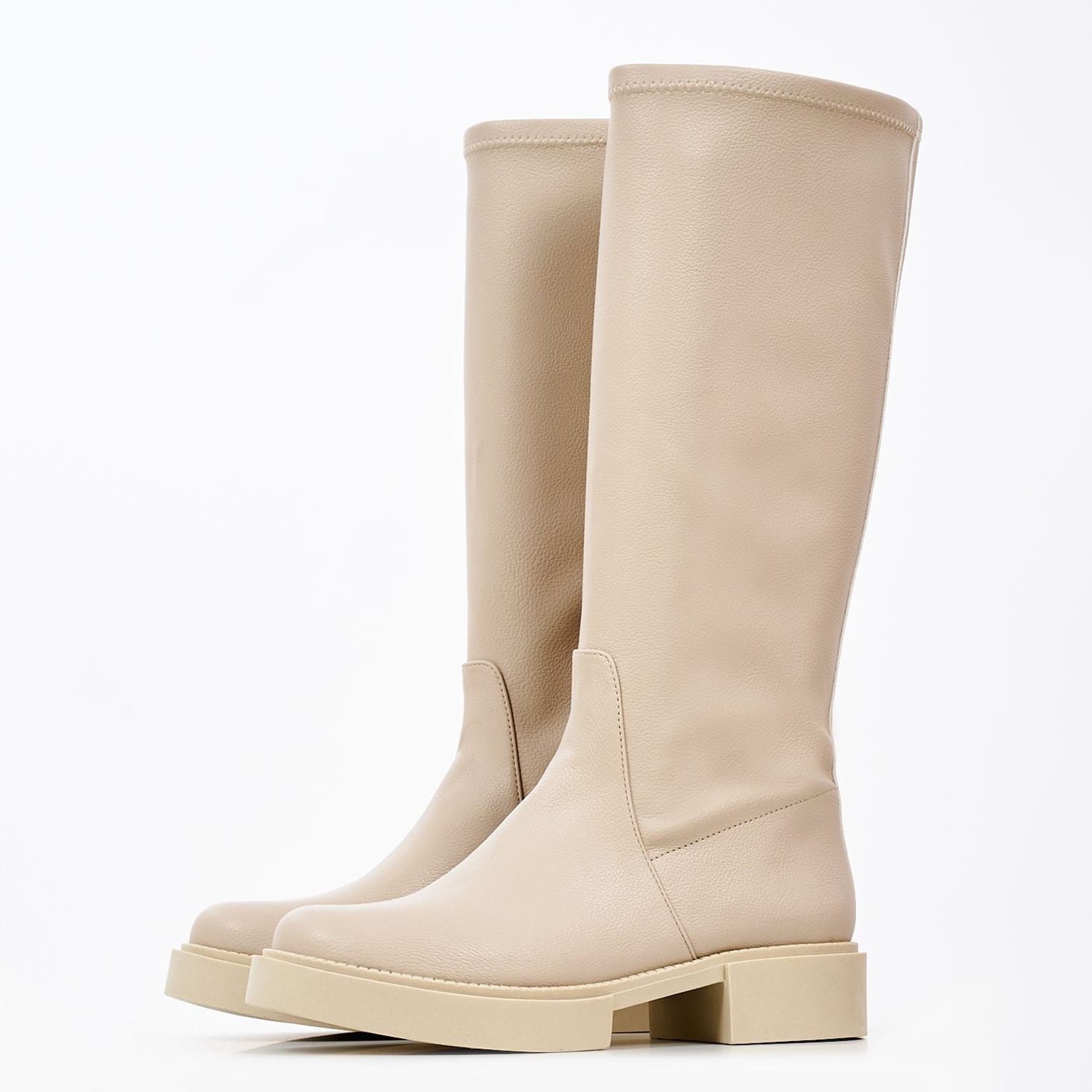 Women Boots 360 Beige ECOleather Mortoglou Women Boots 360 Beige ECOleather Mortoglou